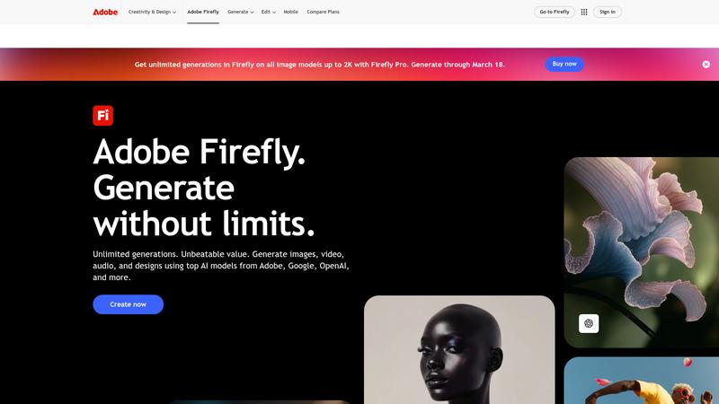 Adobe Firefly Interface screenshot