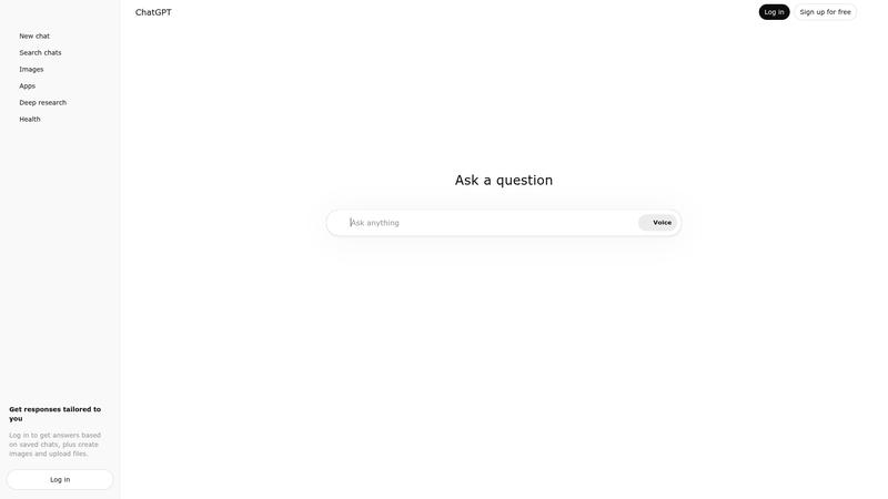 ChatGPT Plus Interface screenshot