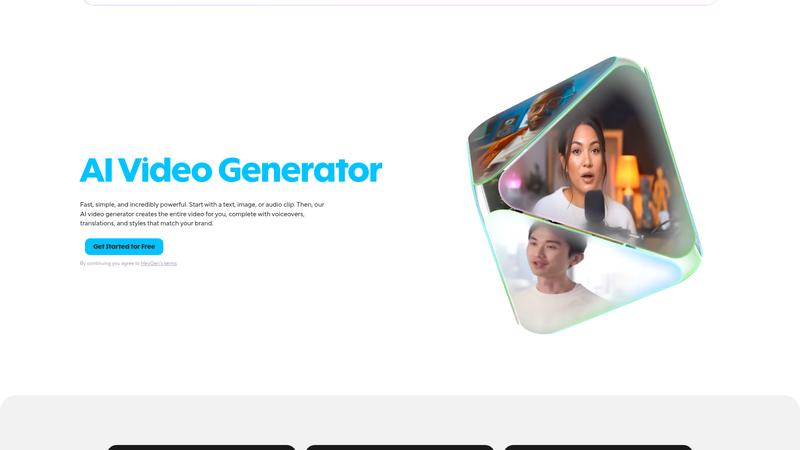 HeyGen Interface screenshot