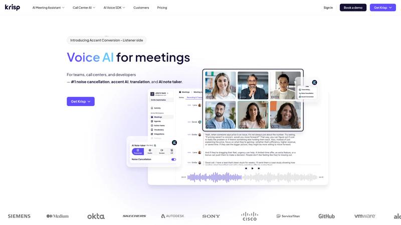 Krisp Interface screenshot
