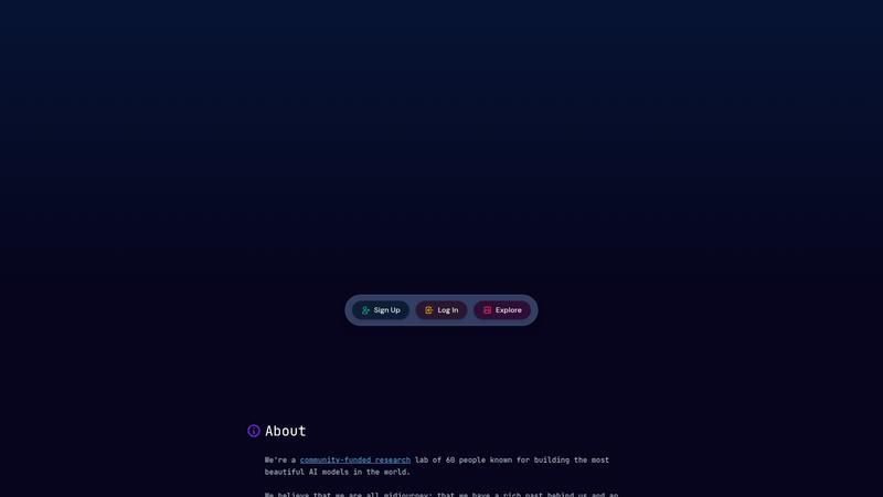 Midjourney Interface screenshot