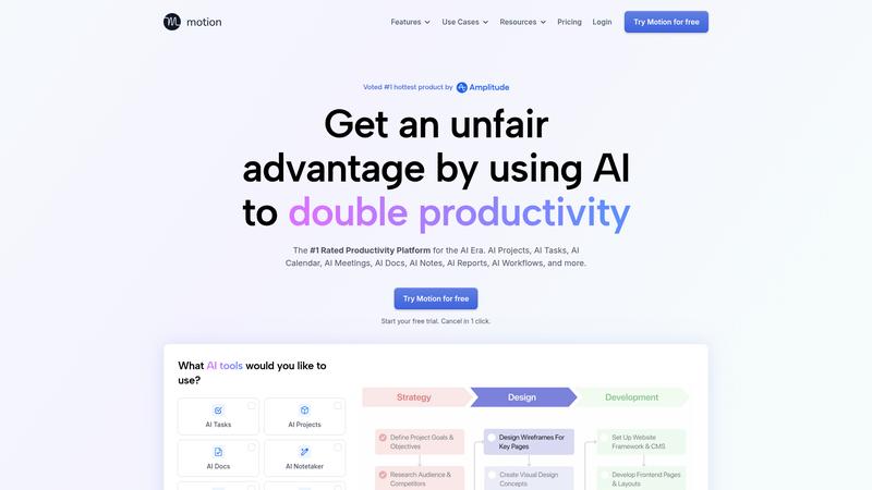 Motion Interface screenshot