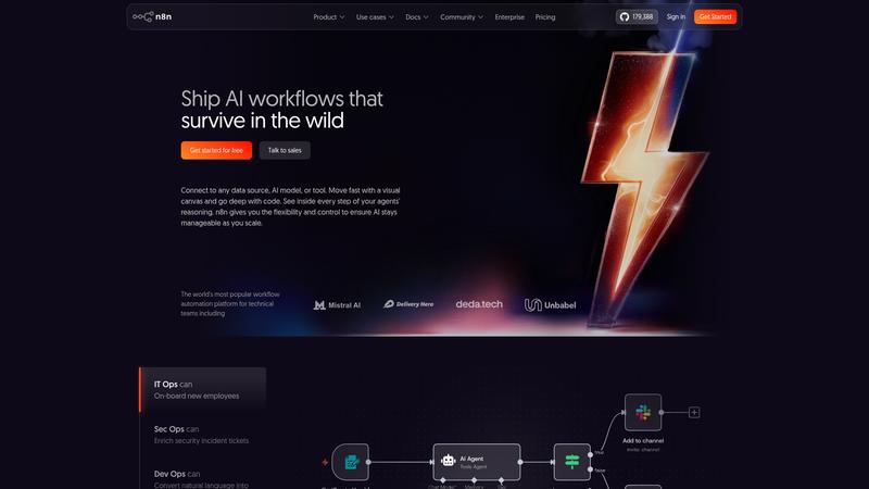 n8n Interface screenshot