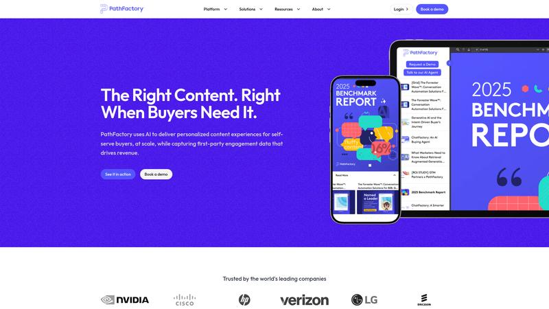 PathFactory Interface screenshot