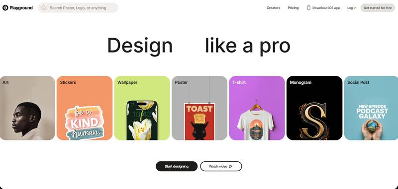 Playground AI Interface screenshot
