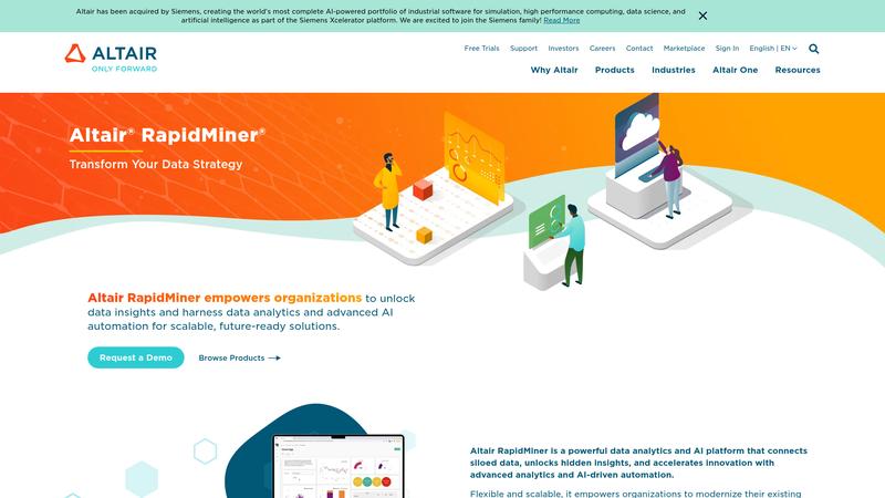 RapidMiner Interface screenshot