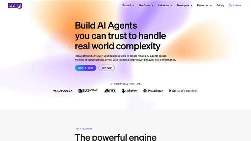 Rasa Interface screenshot