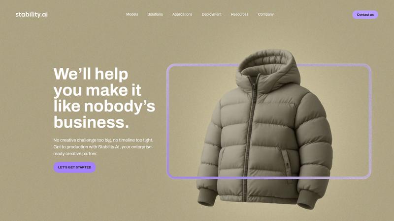 Stable Diffusion Interface screenshot